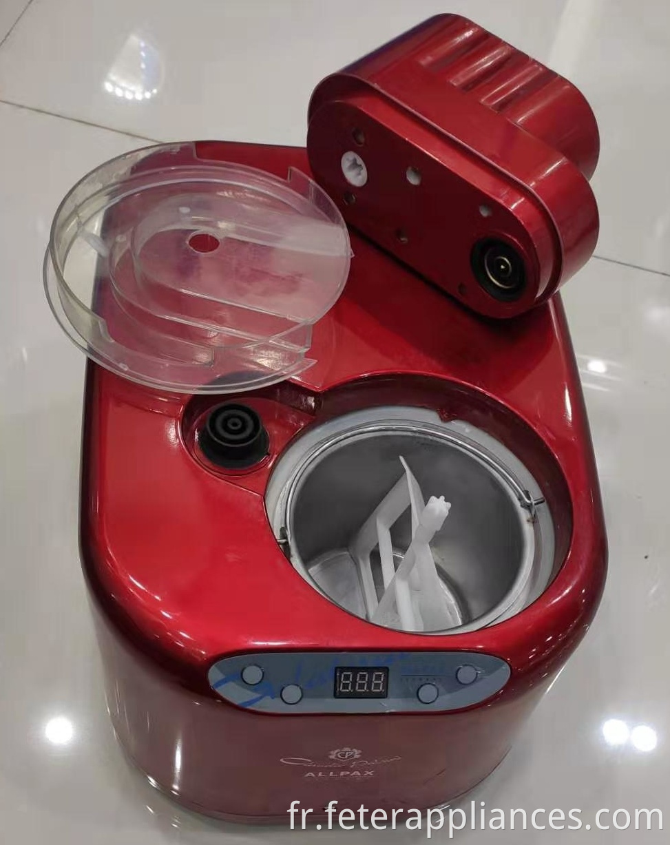 Fabricant automatique de machine à crème glacée aux fruits congelés bricolage pour un usage domestique Machine à dessert aux fruits 1.5L de haute qualité Machine à milkshake 220V